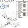 Ideal Standard CeraPlus 2 Thermostatic Bath Shower Mixer Spares